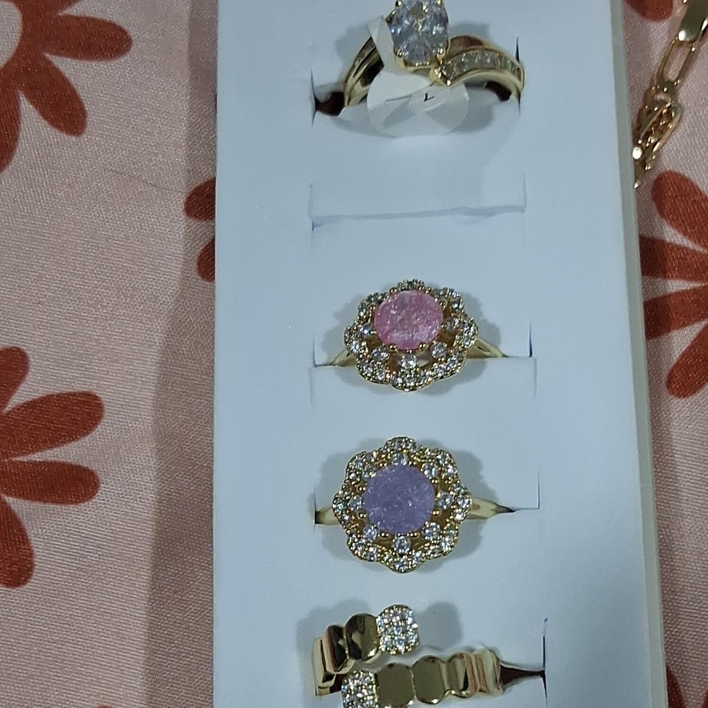 gold plated laminated size 7 to 9